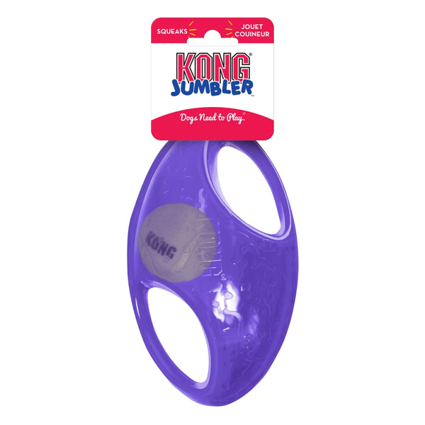 KONG Jumbler Dog Toy Football