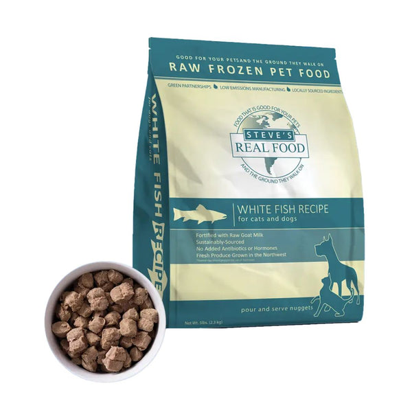 Steve's Real Food Frozen Whitefish Nuggets