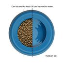 Kurgo Wander Splash Free Water Bowl Blue