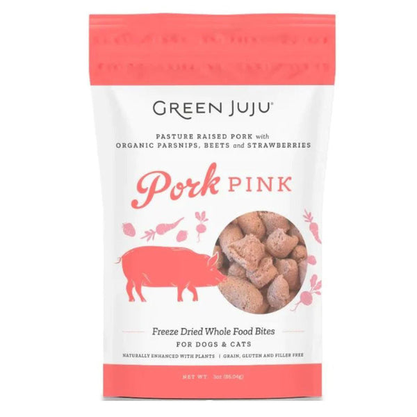 Green Juju Freeze Dried Topper Pork Pink