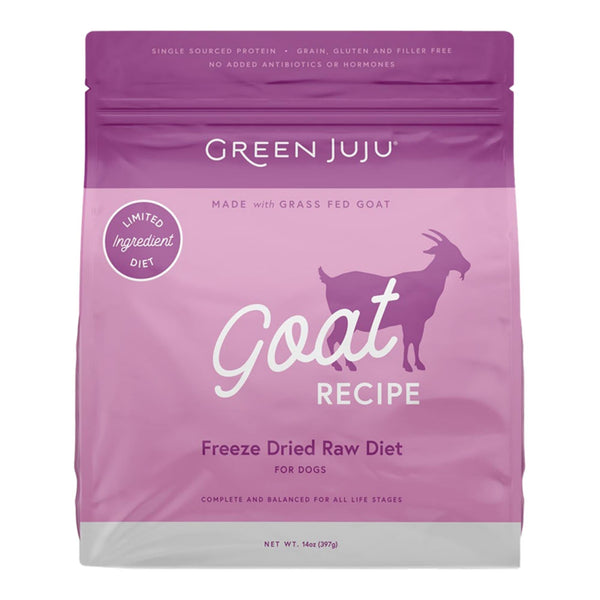 Green Juju Freeze-Dried Raw Goat 14oz.