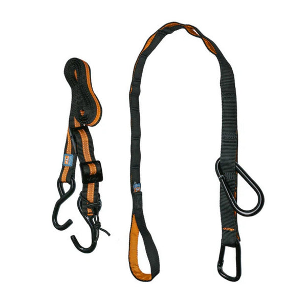 Kurgo Dog Auto Zip Line Leash Black